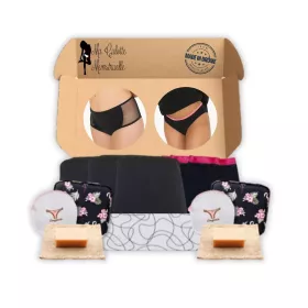 Double box menstruelle Sara et Lucy + 2 kits