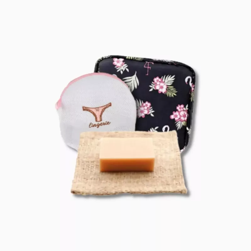 Kit indispensable pour culotte menstruelle